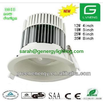 TUV,GS,SAA led downlight 12w  (T1)